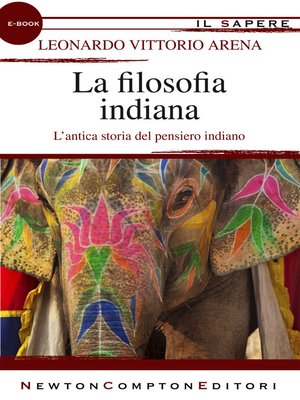 cover image of La filosofia indiana